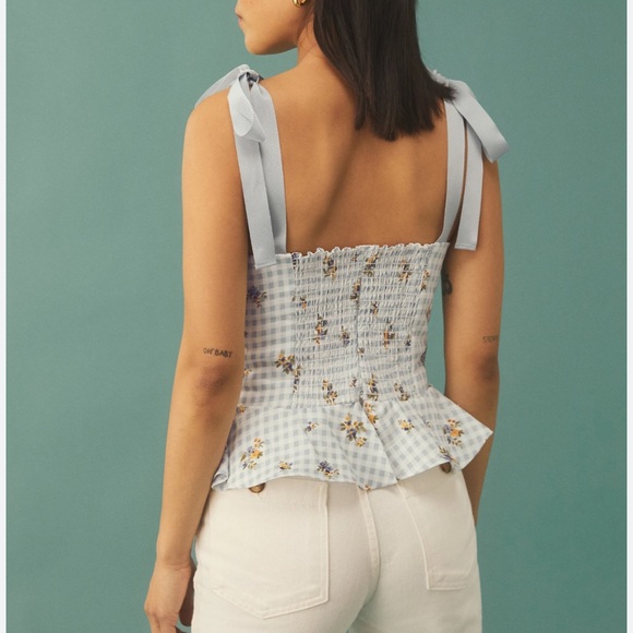 Reformation Kassi linen top - Picture 3 of 3